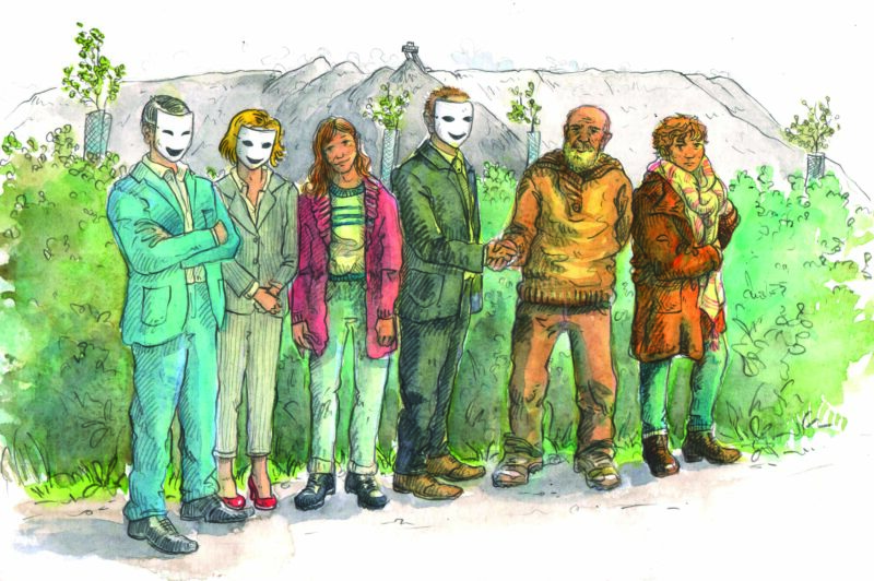 Volet 3 Dessin De Tête Masques