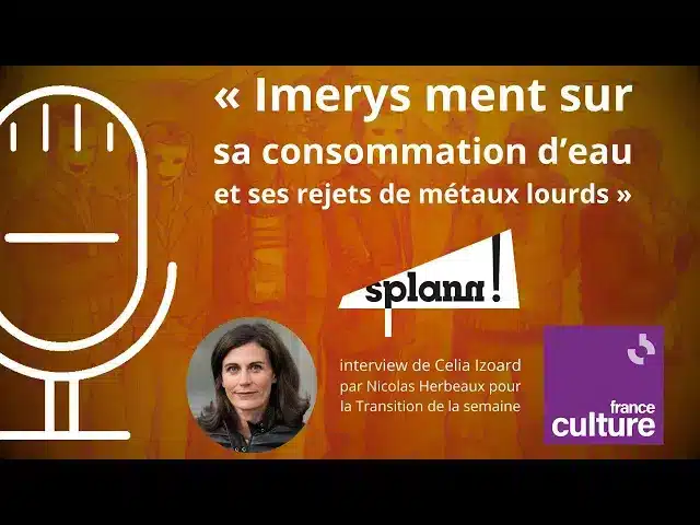 « Nous avons trouvé de l&rsquo;arsenic près de la mine Imerys de Glomel », Celia Izoard sur France Culture